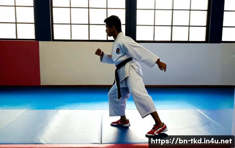태권도 발차기 강화 운동 - Photorealistic young Bengali adult martial artist practicing taekwondo kick-strengthening exercises ...